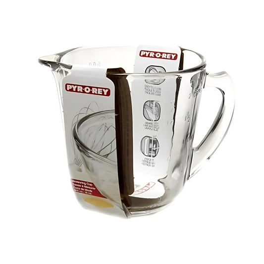 Taza Medidora de Vidrio PYR O REY 500ml